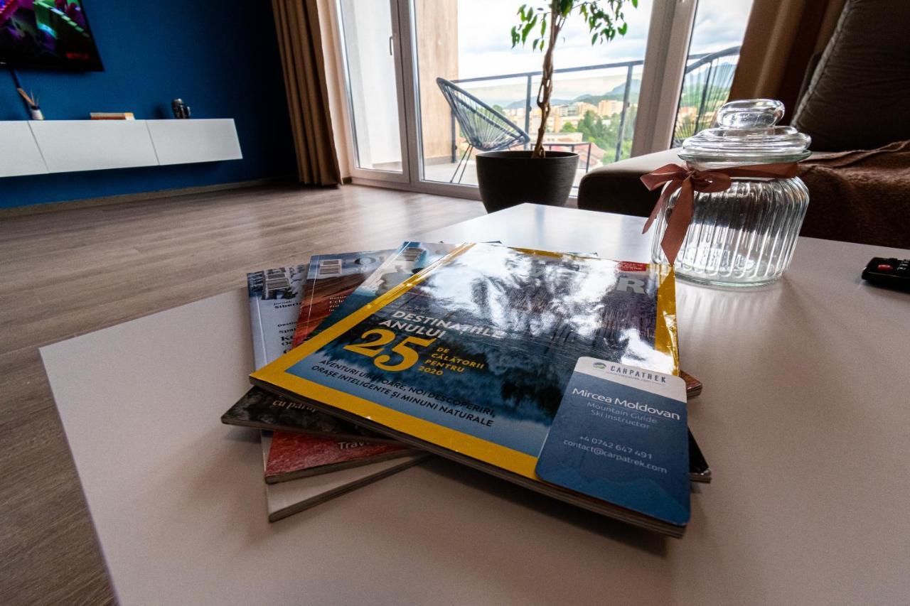 Apartament Bluent - A Modern With Gorgeous Views Over The City In A Brand New Building Brașov